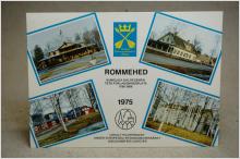 Rommehed 1975 Kungliga Dalregementets förläggningsplats 1796-1908  - Vykort med fint stämplat frimärke - Borlänge 
