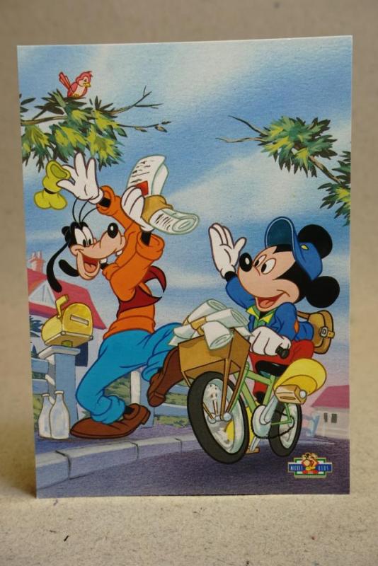Disney Musse och Långben - Fint vykort - Oskrivet Vykort 