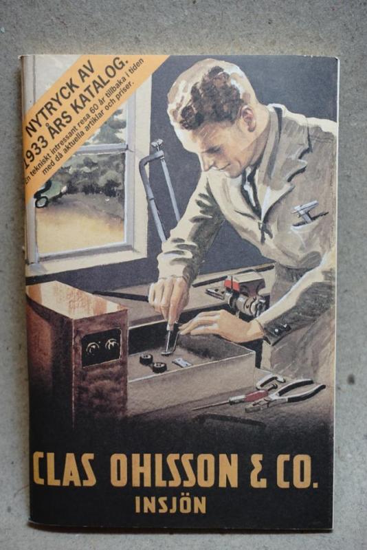 Clas Ohlson, Nytryck av 1933 års katalog No 22