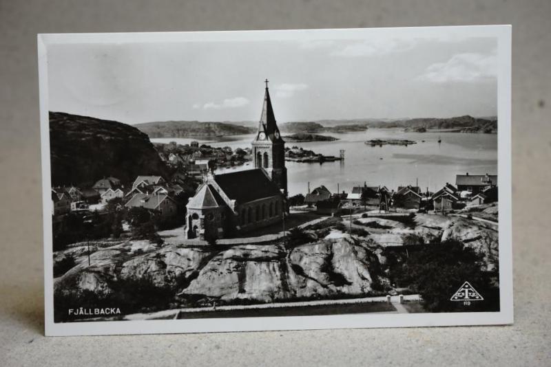 Fjällbacka 1951  - Gammalt skrivet vykort 