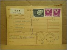 Frimärken på adresskort - stämplat 1967 - Söderköping - Munkfors 2
