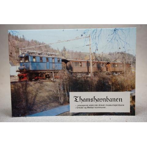 Tåg lokomotiv Thamshavbanenstation ....  Norway - Fin Svensk evenemangstämpel / Ortsstämpel - Arvidsjaur 1984