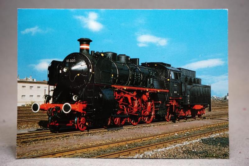 Tyskland Tåg Schnellzug-lokomotive 18 505 - Fin Svensk evenemangstämpel / Ortsstämpel - Malmö 1976