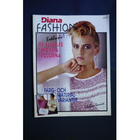 Mönster tidning Diana Fashion Exklusiv -  De alldeles speciella tröjorna