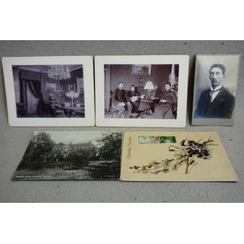 Gamla fotografier från en auktionslåda