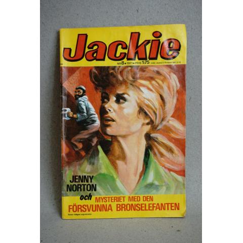 Jackie nr 8 1971 Svensk Serietidning
