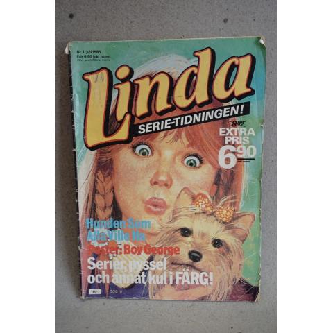 Linda nr 1 1985 Svensk Serietidning