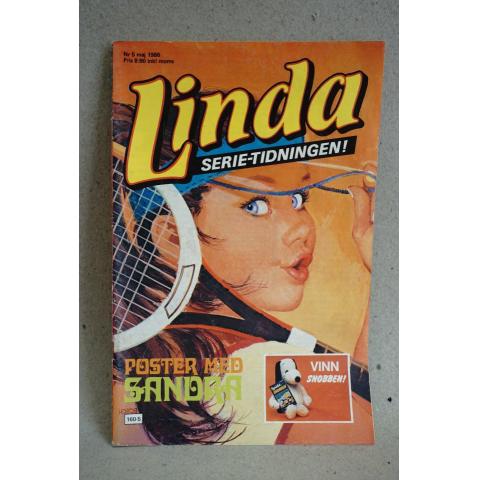 Linda nr 5 1986 Svensk Serietidning