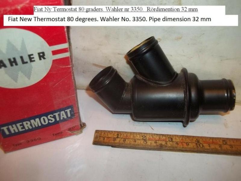 Fiat-New-Thermostat-80-degrees-Wahler-No-3350-Pipe-dimension-32-mm