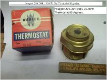Peugeot 204, 304. 1966-70. Ny Termostat 90 graders