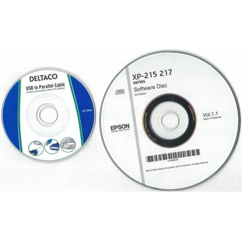 Software Disc till Epson XP-215 217