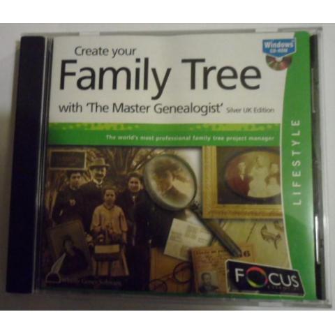 Släktforskningsprogrammet The Master Genealogist, Silver. UK Edition