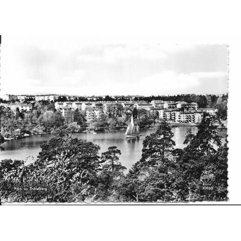 Vykort. Stockholm. Traneberg 1950-60 tal.  30960.