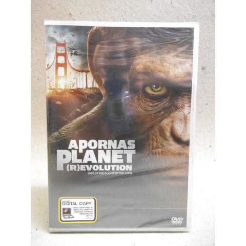 DVD Apornas Planet Evolution Obruten förpackning