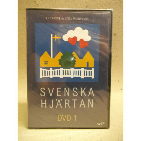 DVD Svenska Hjärtan DVD 1 Obruten förpackning