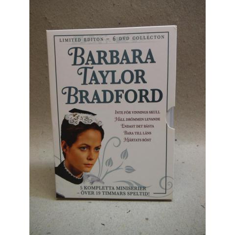 DVD Barbara Taylor Bradford Limited edition 5 kompletta miniserier