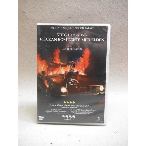 DVD Stig Larssons Flickan som Lekte med Elden