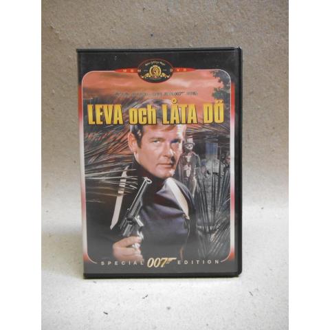 DVD Agent 007 Leva och Låta Dö