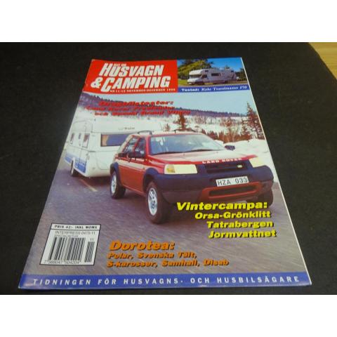 Allt Om Husvagn och Camping Nr 11 / 12 november / december 1999