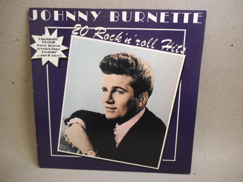 LP Johnny Burnette 20 Rock and Roll Hits