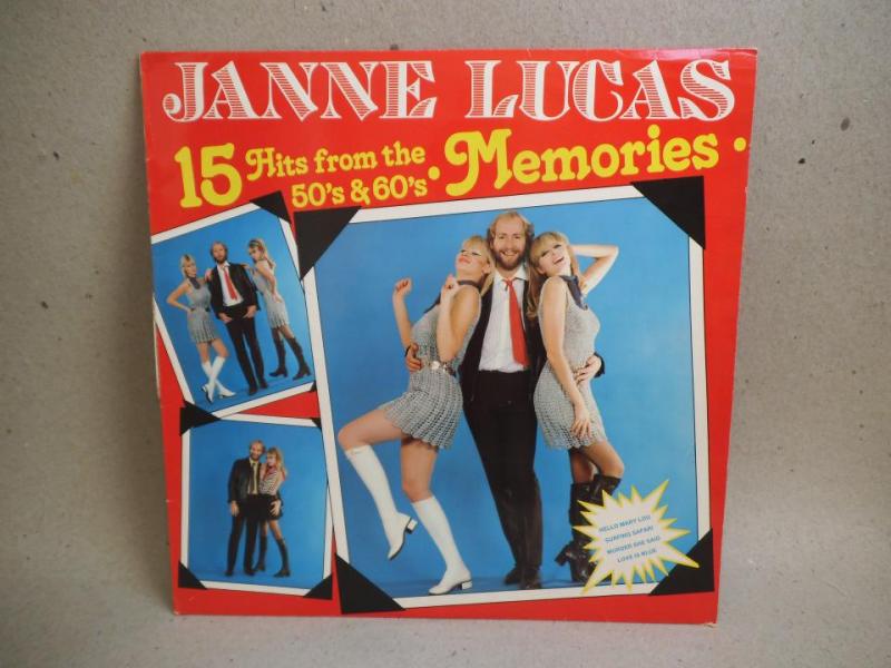 LP Janne Lucas Memories 15 Hits from the 50s and 60s