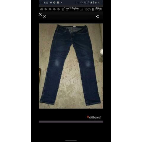 Jeans low wast 33/32 cn 165/84a