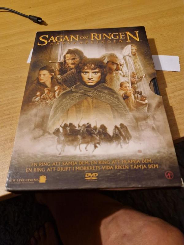 Dvd sagan om ringen härskarringen 2 disc