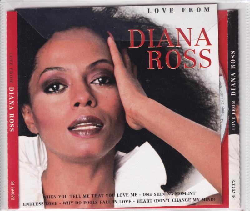 CD - DIANA ROSS - LOVE FROM