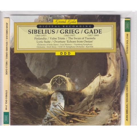 CD - SIBELIUS / GRIEG / GADE