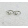Captive bead, 2 stycken! 12mm! 