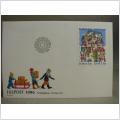 FDC - Julpost 1986 - 25/11 1986      