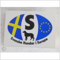 10 nya  vykort: Svenska hundar i Europa!