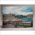 Vykort -  Gamla bilar - Utsikt fr�n Gustaf 111:s torg - Stockholm 1967