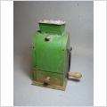 Gammal Kaffekvarn med vev - H�g modell - Schabby chic