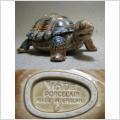 Sk�ldpadda med avtagbar sk�ld - Porslin - St�mplad: Wade Porcelain England