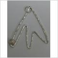 Vackert Handgjort & Unikt Hänge - Äkta Sterling Silver (925)