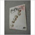 6 stycken gamla Blusknappar Pacific buttons