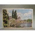Strömparterren 1952 Stockholm skrivet gammalt vykort