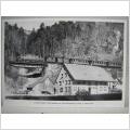 Vykort Järnväg - Tyskland Lok E 244 21 am Buchenbach.../ Fin svensk evenemangstämpel - Sollefteå 25.5.90