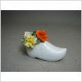 Porslisko Engelsk sko med blommor Fine Bone China