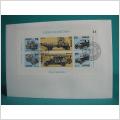 Svensk Bilhistoria 11/10 1980 - FDC med Fina stämplar