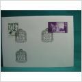 Kungliga Teatern 18/1 1973  - FDC med Fint stämplade frimärken