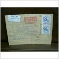 Paketavi med stämplade frimärken - 1972 - Johanneshov 8 till Karlstad