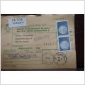 Poststämplat  adresskort med  frimärken - Bandhagen 4 - Torsby