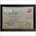 Frimärke på adresskort - stämplat 1962 - Hägersten 9 - Munkfors 1