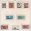 4 fotosidor över stämplade frimärken åren 1959, katalog ca 50 kr