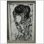 Ernst Ludwig Kirchner Oskrivet äldre vykort av konst