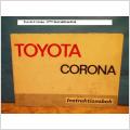 Toyota Corona. 1975 Instruktionsbok
