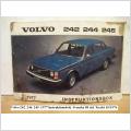 Volvo 242. 244. 245. 1977 Instruktionsbok. Svenska 80 sid.