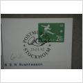 Stockholm 1992 - stämplat frimärke VM 